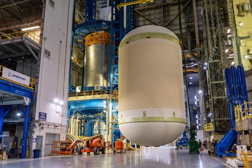 Artemis III Liquid Oxygen Tank Moves to Next Phase of Production