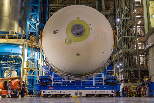 Artemis III Liquid Oxygen Tank Moves to Next Phase of Production