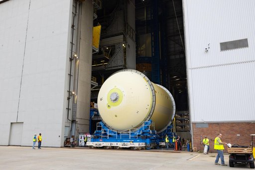 Artemis III Liquid Oxygen Tank Moves to Next Phase of Production