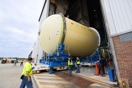 Artemis III Liquid Oxygen Tank Moves to Next Phase of Production