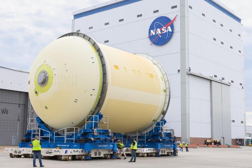 Artemis III Liquid Oxygen Tank Moves to Next Phase of Production