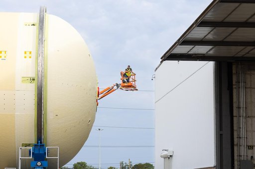 Artemis III Liquid Oxygen Tank Moves to Next Phase of Production
