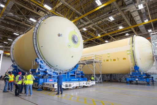 Artemis III Liquid Oxygen Tank Moves to Next Phase of Production