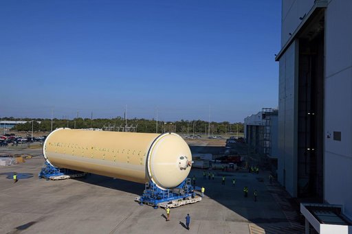Artemis III Liquid Hydrogen Tank Moves to Next Phase of Production
