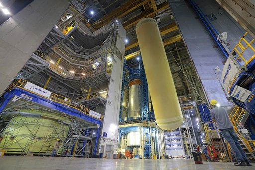 Artemis III Liquid Hydrogen Tank Moves to Next Phase of Production