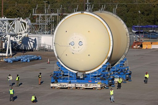 Artemis III Liquid Oxygen Tank Prepares for Forward Join