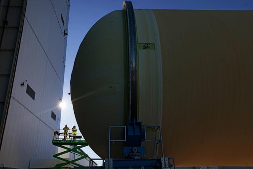 Artemis III Liquid Oxygen Tank Prepares for Forward Join