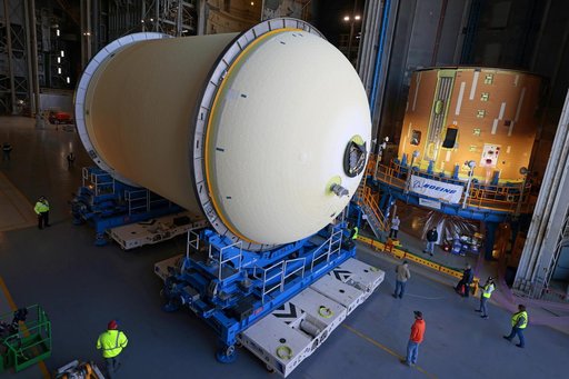 Artemis III Liquid Oxygen Tank Prepares for Forward Join