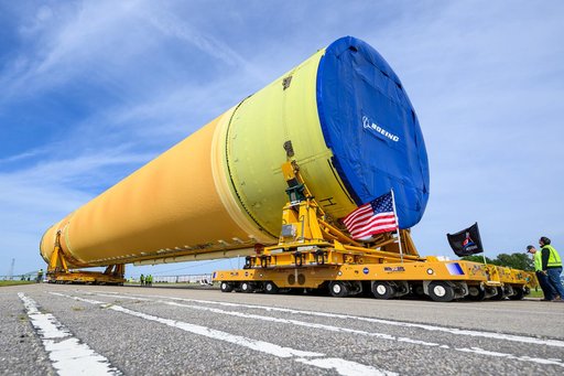NASA Rolls Out Artemis III Moon Rocket Core Stage