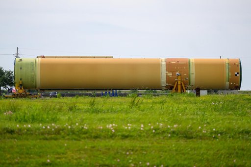NASA Rolls Out Artemis III Moon Rocket Core Stage
