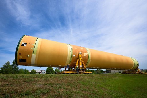 NASA Rolls Out Artemis III Moon Rocket Core Stage