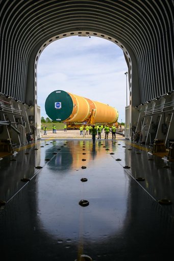 NASA Rolls Out Artemis III Moon Rocket Core Stage
