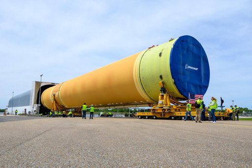 NASA Rolls Out Artemis III Moon Rocket Core Stage