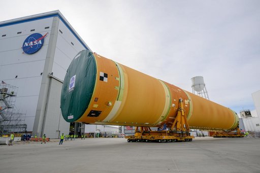 NASA Rolls Out Artemis III Moon Rocket Core Stage