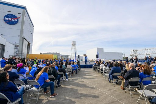 NASA Rolls Out Artemis III Moon Rocket Core Stage