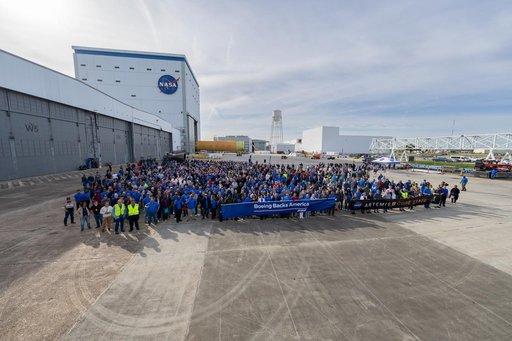 NASA Rolls Out Artemis III Moon Rocket Core Stage
