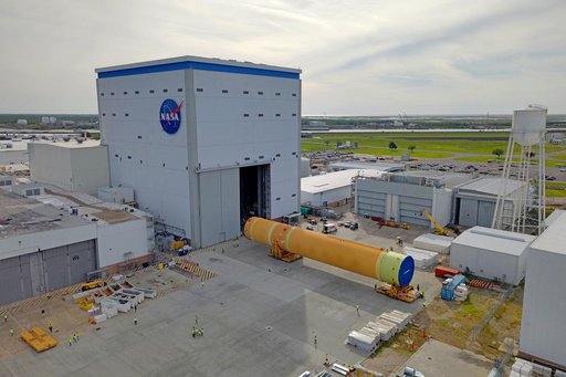 NASA Rolls Out Artemis III Moon Rocket Core Stage