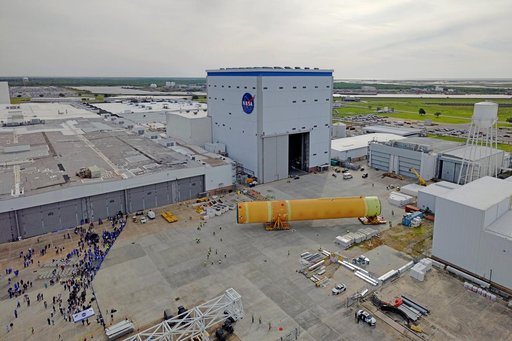 NASA Rolls Out Artemis III Moon Rocket Core Stage
