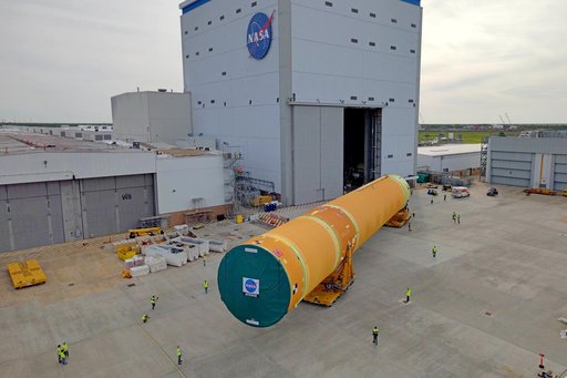 NASA Rolls Out Artemis III Moon Rocket Core Stage