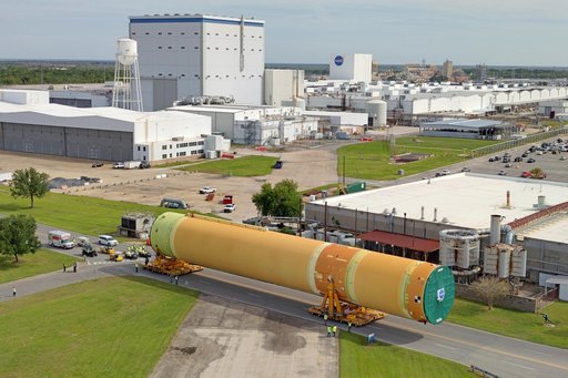 NASA Rolls Out Artemis III Moon Rocket Core Stage