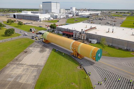NASA Rolls Out Artemis III Moon Rocket Core Stage