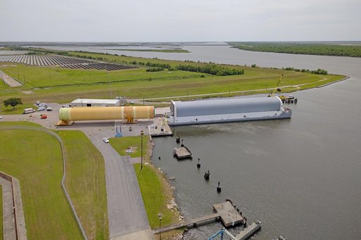 NASA Rolls Out Artemis III Moon Rocket Core