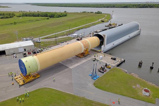NASA Rolls Out Artemis III Moon Rocket Core Stage