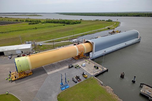 NASA Rolls Out Artemis III Moon Rocket Core Stage