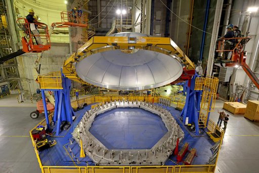 Final Dome Added to Artemis IV Liquid Oxygen Tank
