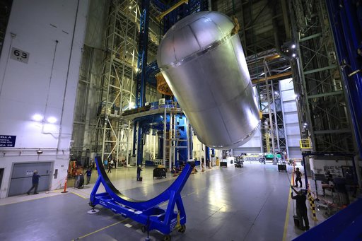 Artemis IV Liquid Oxygen Tank Prepares for Next Phase of Production
