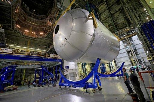 Artemis IV Liquid Oxygen Tank Prepares for Next Phase of Production
