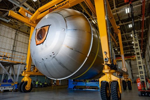 Artemis IV Liquid Oxygen Tank Moves to Next Phase of Production