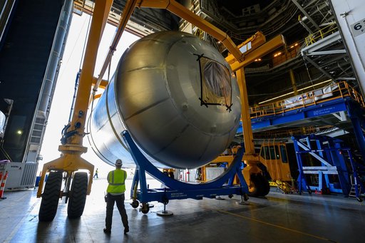 Artemis IV Liquid Oxygen Tank Moves to Next Phase of Production