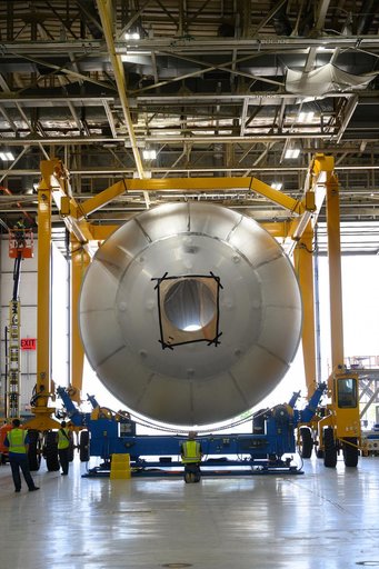 Artemis IV Liquid Oxygen Tank Moves to Next Phase of Production