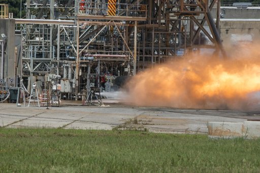 F-1 Gas Generator test