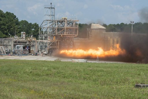 F-1 Gas Generator test