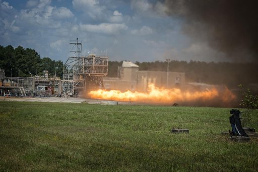 F-1 Gas Generator test