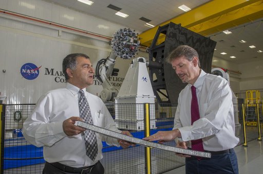 Test build from Robotic Fiber Placement Machine