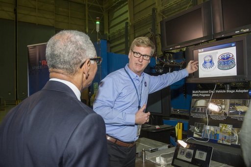 CHARLES BOLDEN GETS SLS UPDATE FROM JOHN STREET