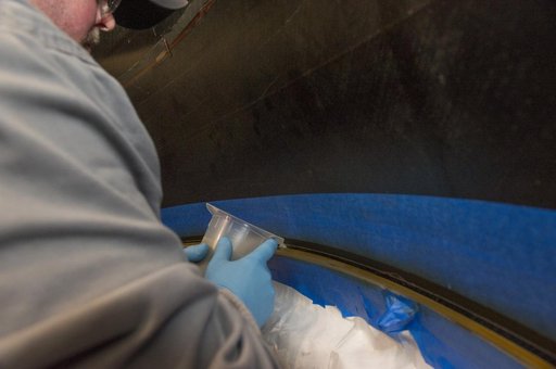 POURING EPOXY