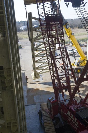 EAST TOWER PANEL ERECTION