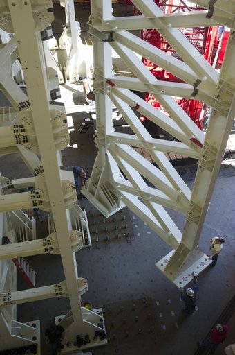 WEST TOWER PANEL ERECTION