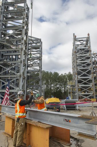 TEST STAND 4697 CONSTRUCTION TOP OUT
