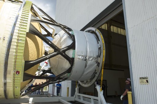 INTERIM CRYOGENIC PROPULSION STAGE TEST ARTICLE UNLOADED PRIOR T