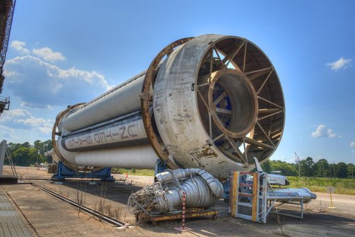 FORWARD END OF SATURN S-1B STAGE