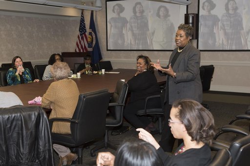 AUTHOR MARGOT LEE SHETTERLY SPEAKS AT MSFC WOMEN'S HISTORY MONTH