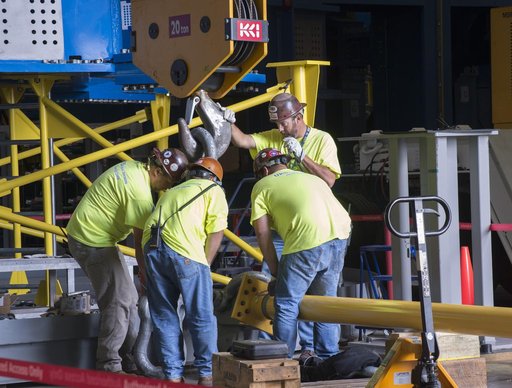 Pegasus delivers SLS engine section