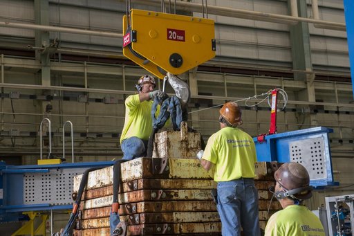 Pegasus delivers SLS engine section