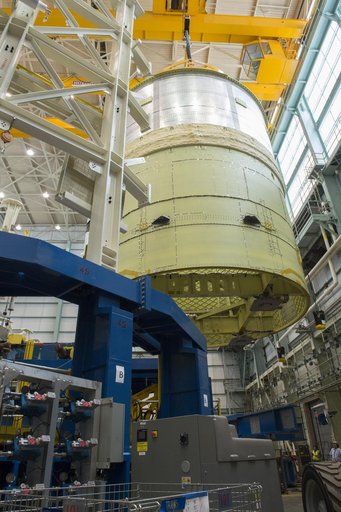 Pegasus delivers SLS engine section