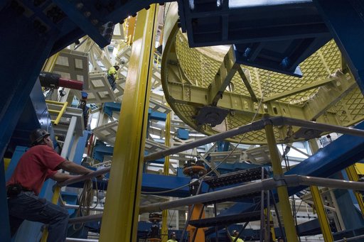Pegasus delivers SLS engine section